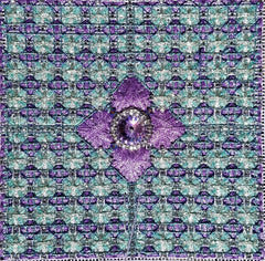 Fairy Dust Needle Case with Bezeled Swarovski Jewel